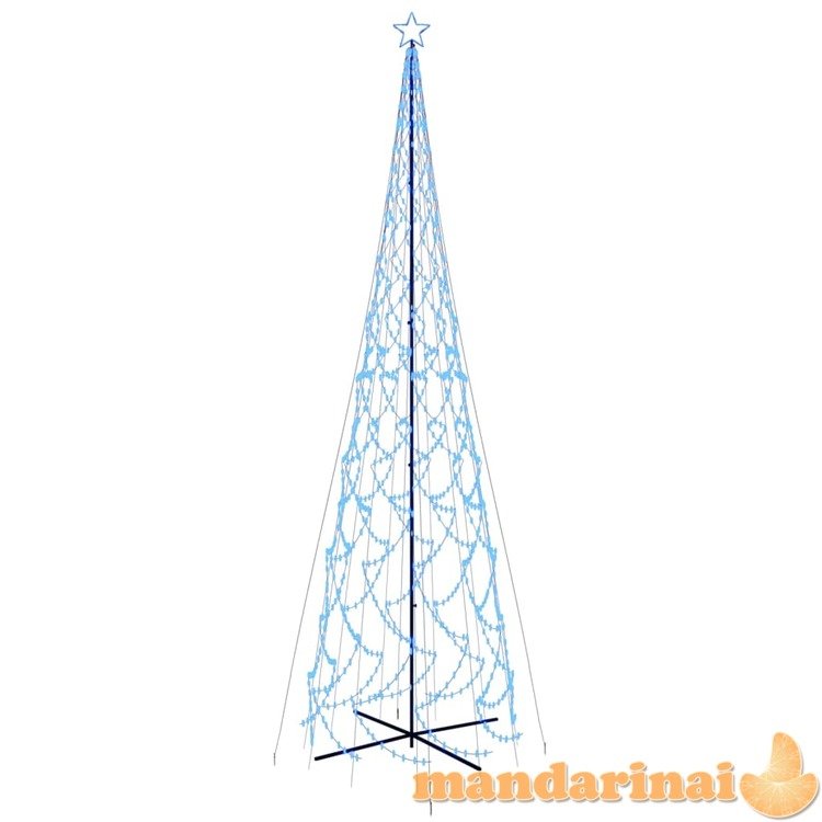 Kalėdų eglutė, 230x800cm, kūgio formos, 3000 mėlynų led