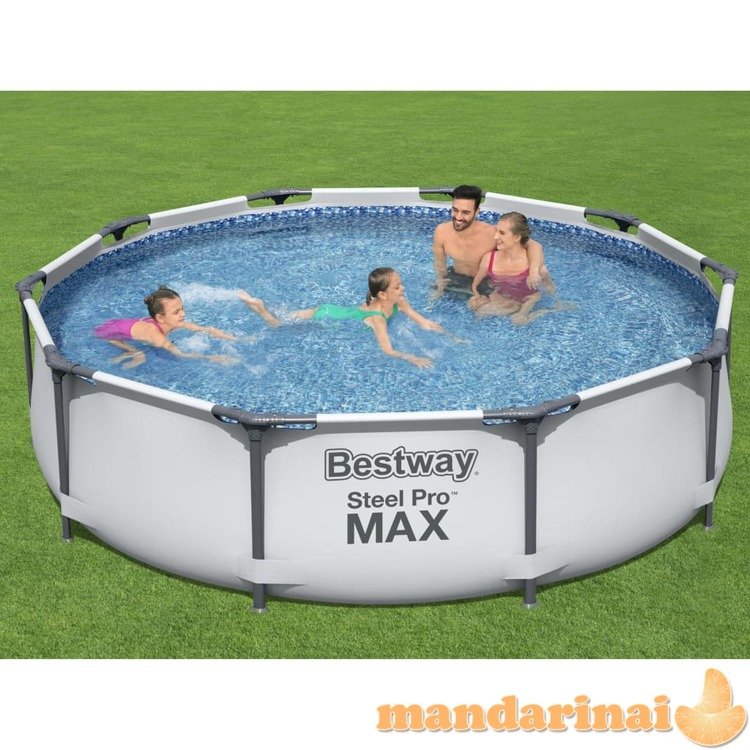 Bestway steel pro max baseino rinkinys, 305x76cm