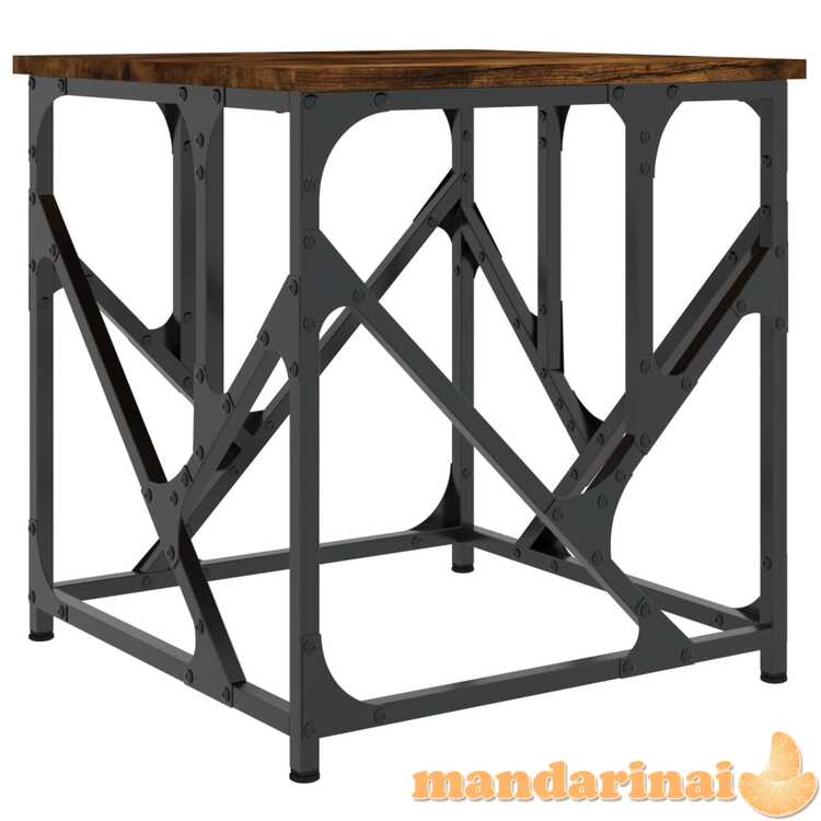 Kavos staliukas, dūminio ąžuolo, 45x45x47,5cm, apdirbta mediena