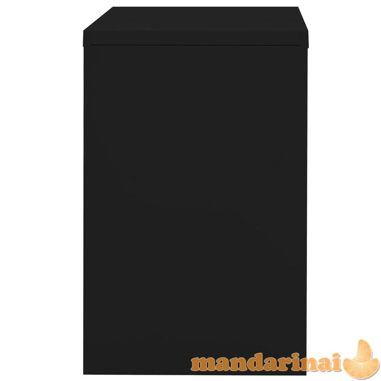 Spintelė dokumentams, juodos spalvos, 90x46x72,5cm, plienas
