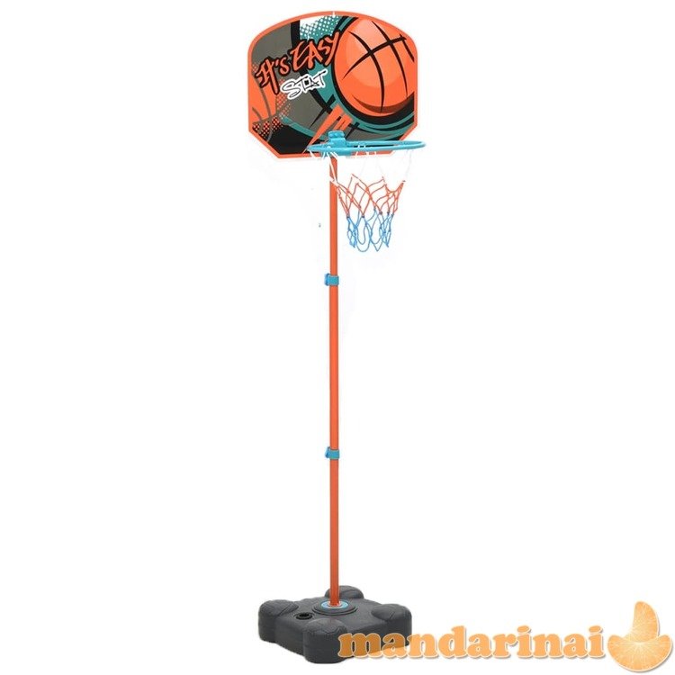 Nešiojamas krepšinio rinkinys, 109–141cm, reguliuojamas