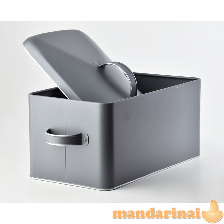 Smėlio vintage chlebak 39x18xh21cm pilkas 1