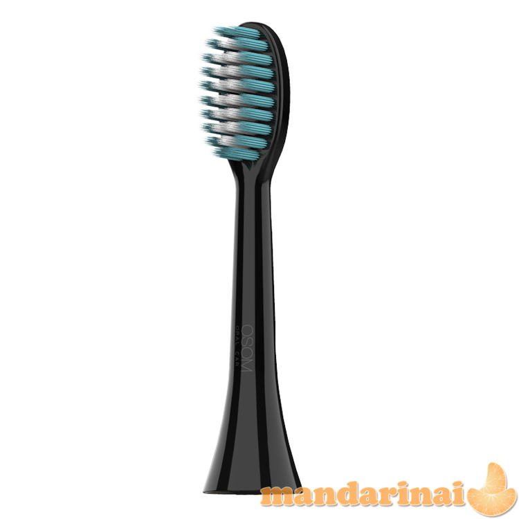 Pakaitinis antgalis dantų šepetėliui T7BL, juodas 