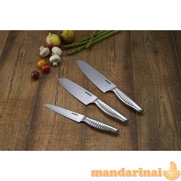 Damasko santoku peilis Suncraft 