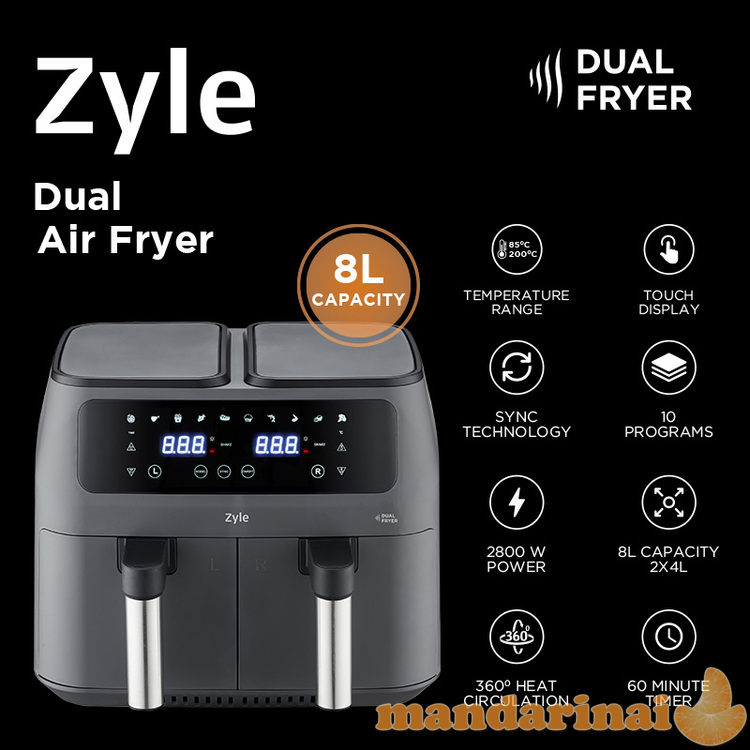 Karšto oro gruzdintuvė Zyle 