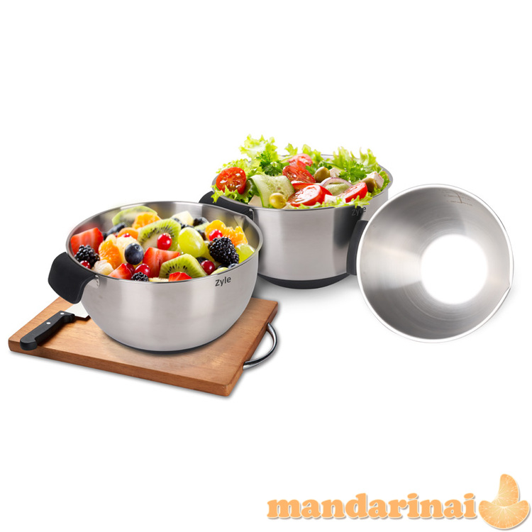 Metalinių dubenėlių rinkinys 