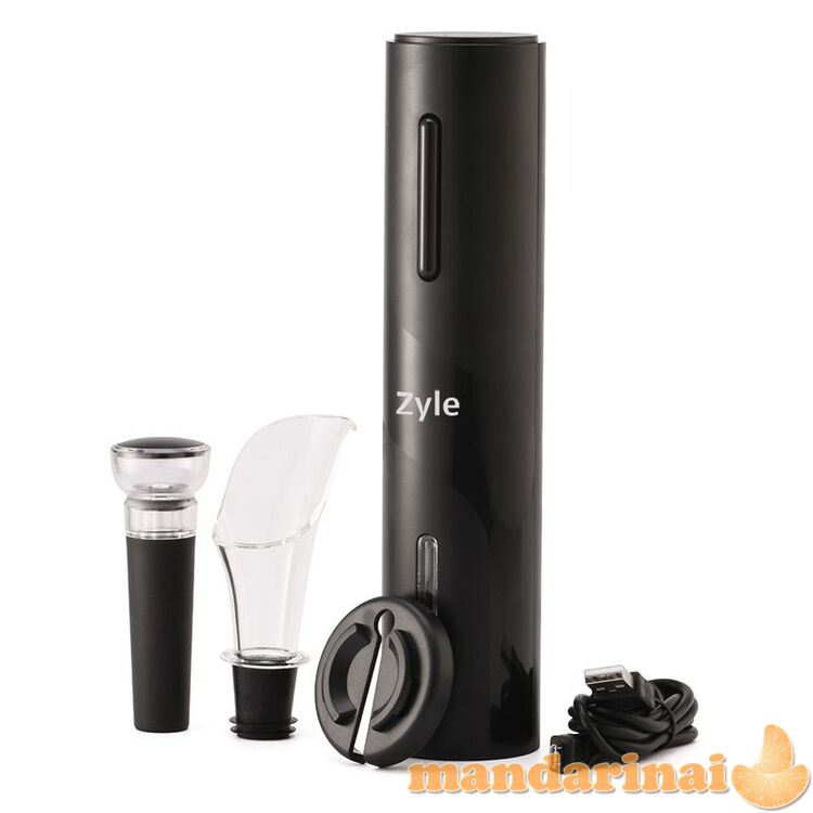 Elektrinis vyno butelių atidarytuvo rinkinys 