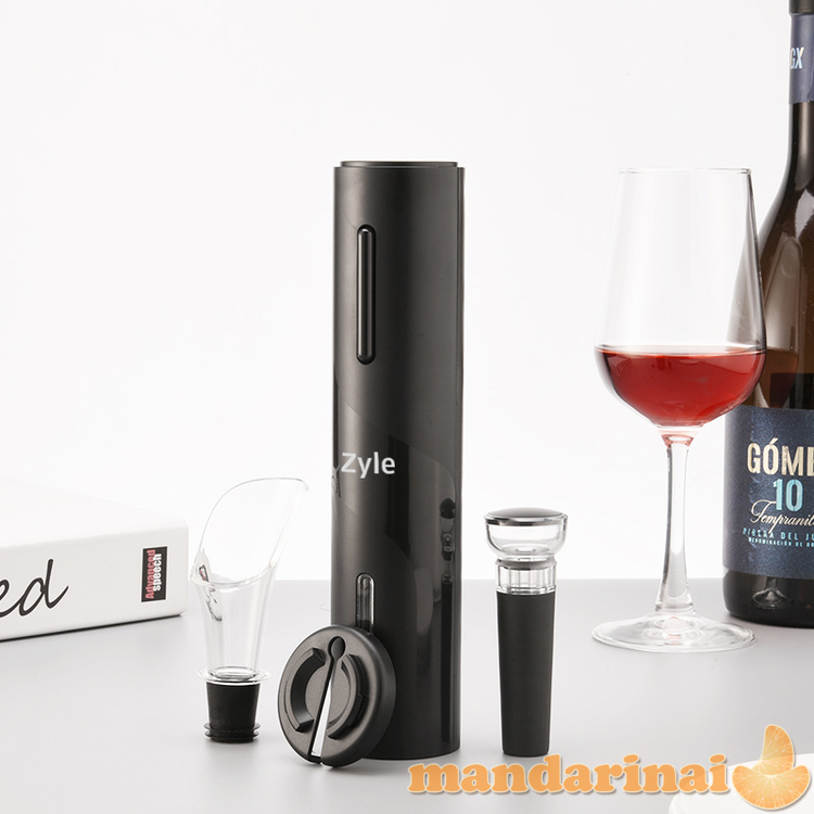 Elektrinis vyno butelių atidarytuvo rinkinys 