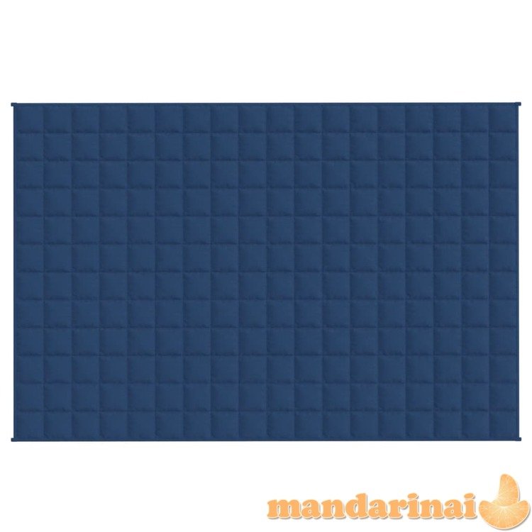 Sunki antklodė, mėlynos spalvos, 122x183cm, audinys, 5kg