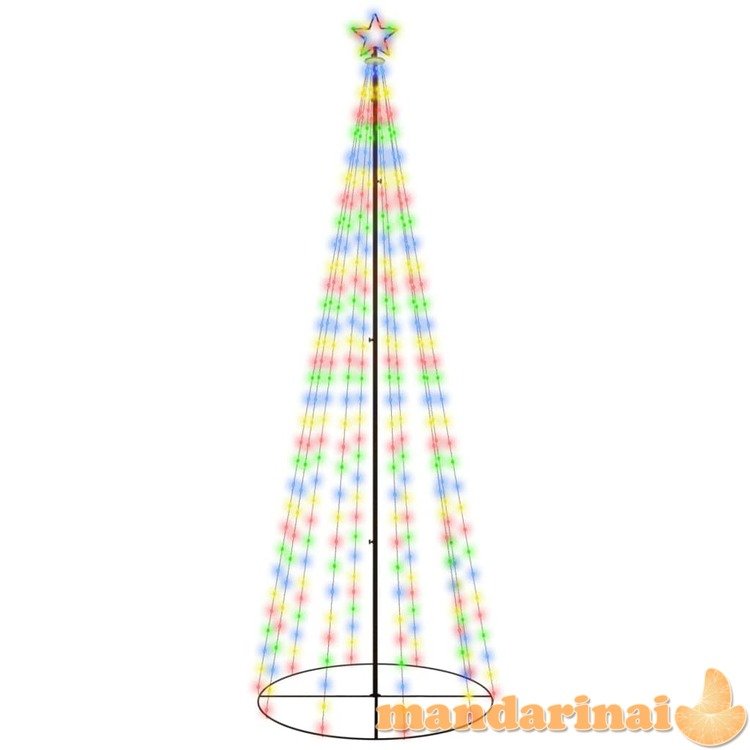 Kalėdų eglutė, 100x300cm, kūgio formos, 310 spalvotų led