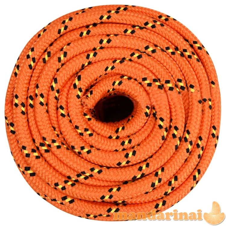 Valties virvė, oranžinės spalvos, 16mm, 100m, polipropilenas