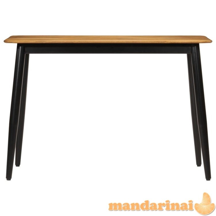 Valgomojo stalas, 112x52x76cm, mango masyvas ir geležis