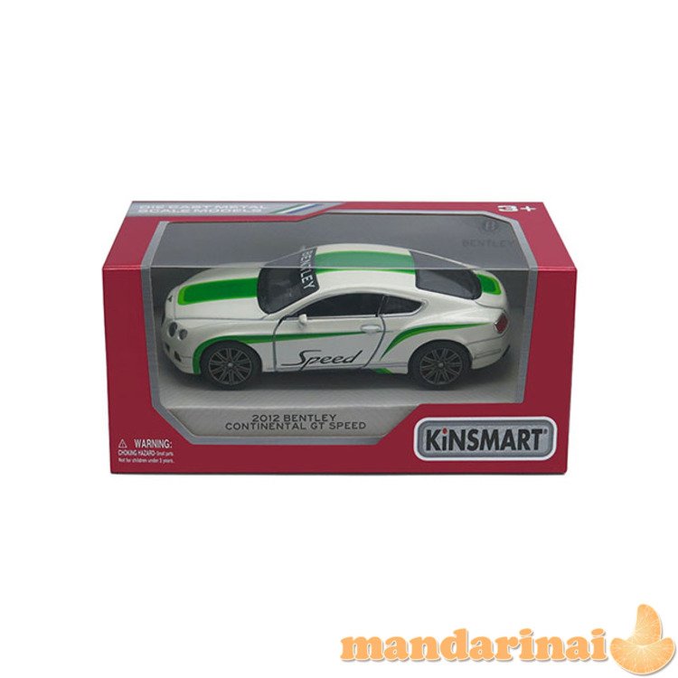 KINSMART Automobilis BENTLEY CONTINENTAL GT SPEED 2012, 12 cm