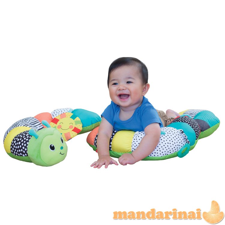 INFANTINO Kūdikių žaislas-pagalvėlė „Vikšrelis“