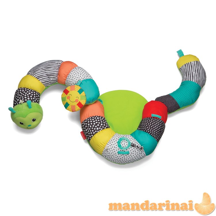 INFANTINO Kūdikių žaislas-pagalvėlė „Vikšrelis“