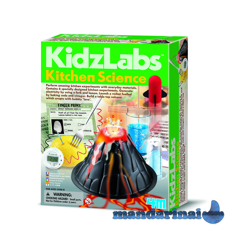 4M Vaikiška laboratorija: triukai virtuvėje