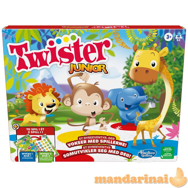 Party game Twister Junior (in Finnish and Swedish lang.)