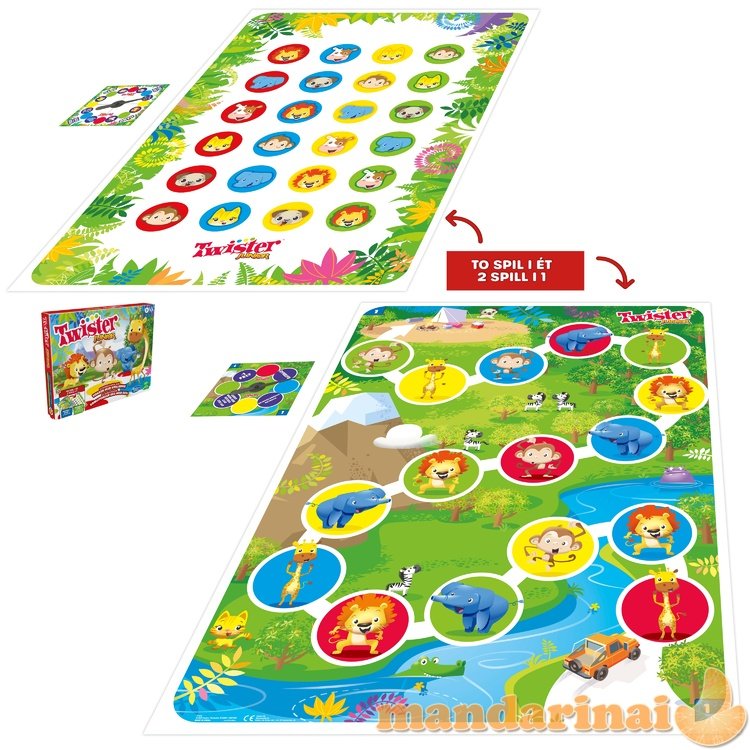 Party game Twister Junior (in Finnish and Swedish lang.)