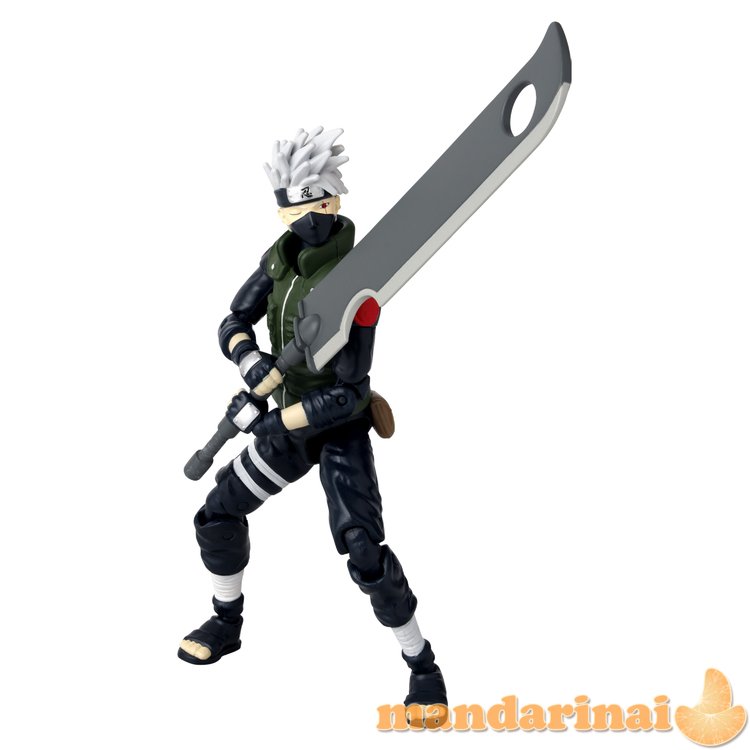 ANIME HEROES Naruto figūrėlė su priedais, 16 cm - Hatake Kakashi ketvirtasis nindzių karas