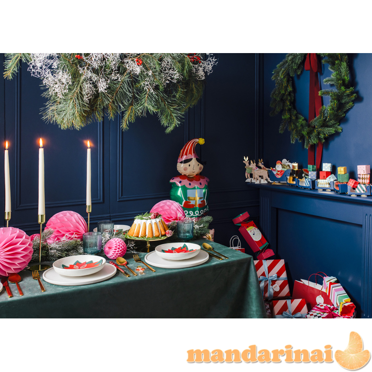 Candle holder, gold, 22cm