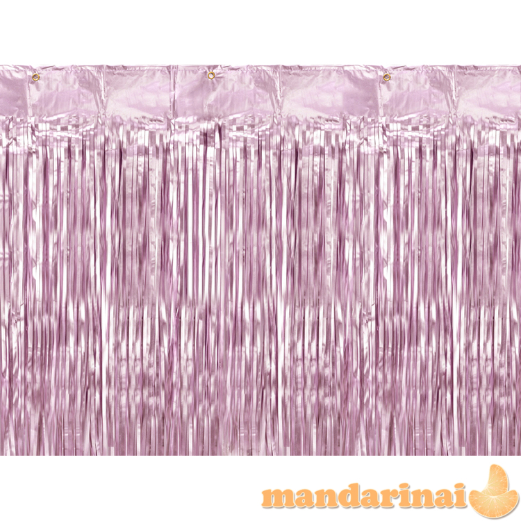 Party curtain, heather, 90x250cm