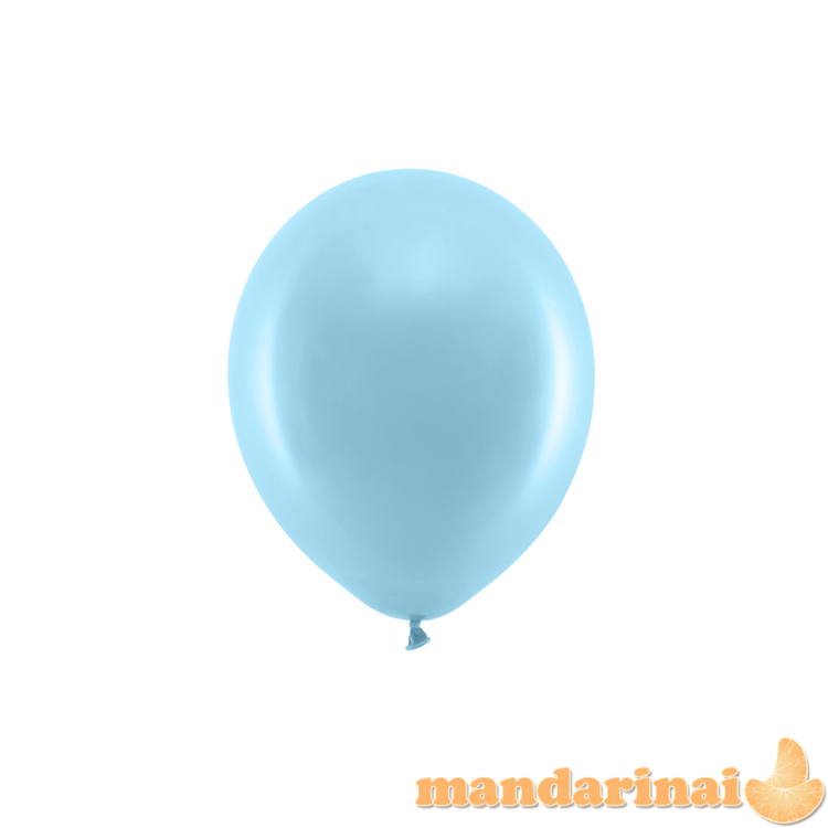 Rainbow Balloons 23cm pastel, light blue (1 pkt / 10 pc.)
