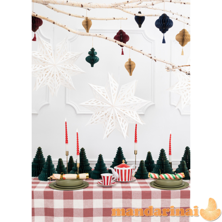 Paper star, 50 cm, white 4