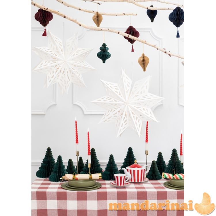 Paper star, 50 cm, white 6