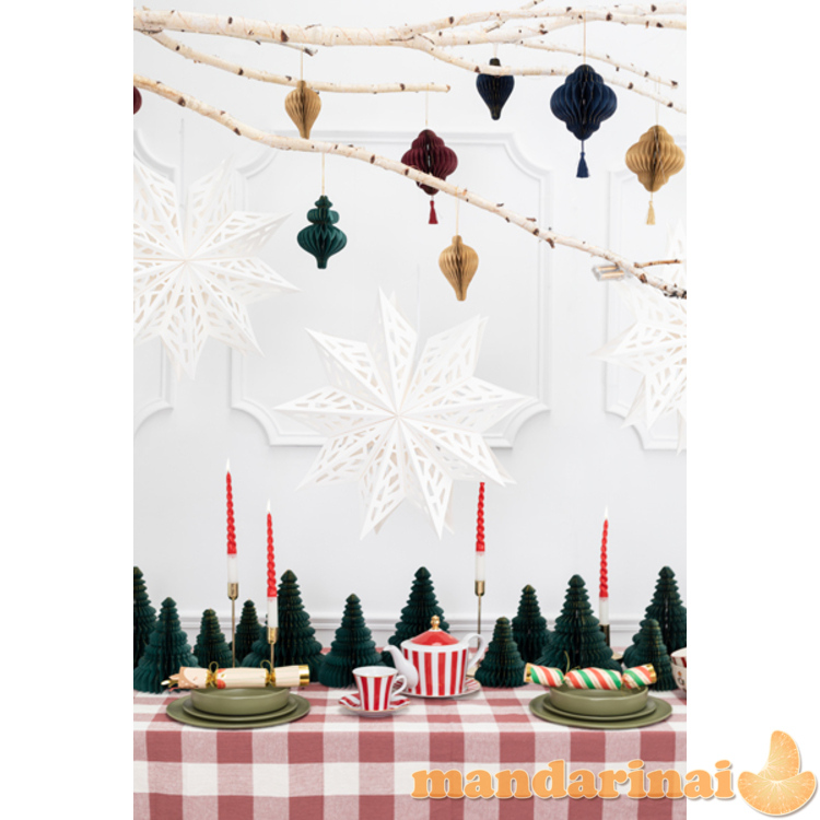 Paper star, 50 cm, white 3