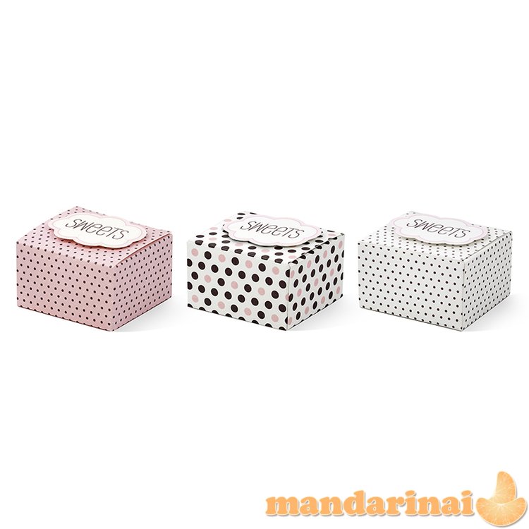 Boxes with a cloud Sweets, mix, 6 x 5.5 x 4cm (1 pkt / 6 pc.)