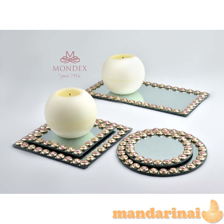 ELIA PINK dekoratyvinis stovas 20 cmx1 cm 2