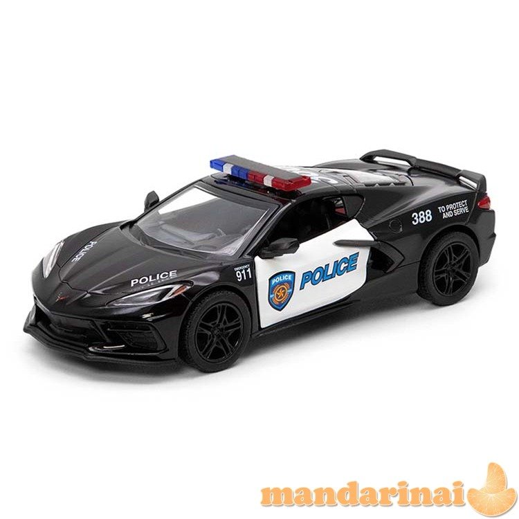 KINSMART Automobilis 2021 Corvette (Police), 1:36