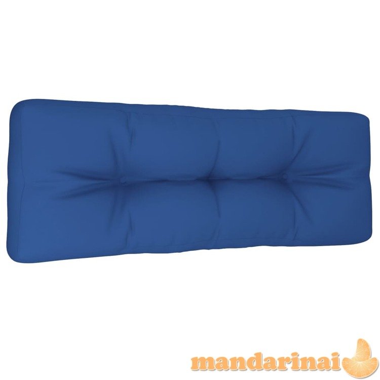 Paletės pagalvėlė, karališka mėlyna, 120x40x12cm, audinys