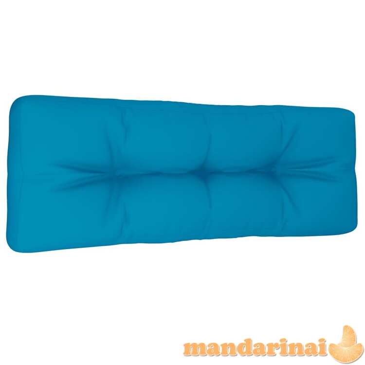Paletės pagalvėlė, mėlynos spalvos, 120x40x12cm, audinys