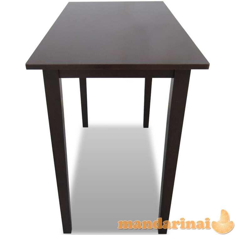Medinis baro stalas, rudas