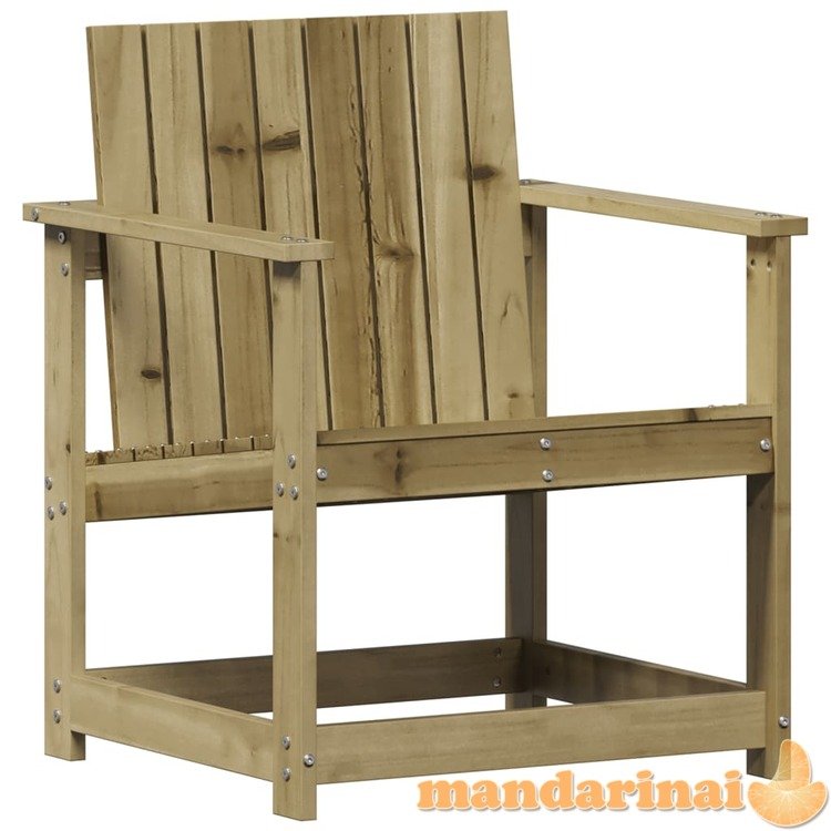 Sodo kėdė, 62x55x77cm, impregnuota pušies mediena