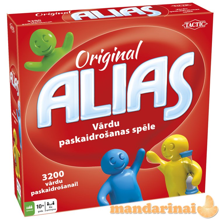 TACTIC Board Game Alias Original (In Latvian lang.)