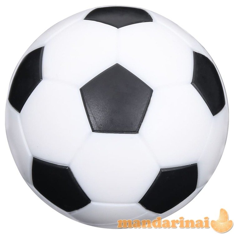 Stalo futbolo kamuoliukai, 10vnt., 32mm, abs