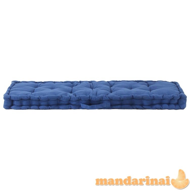 Grindų/paletės pagalvėlės, 2vnt., šviesiai mėlynos, medvilnė
