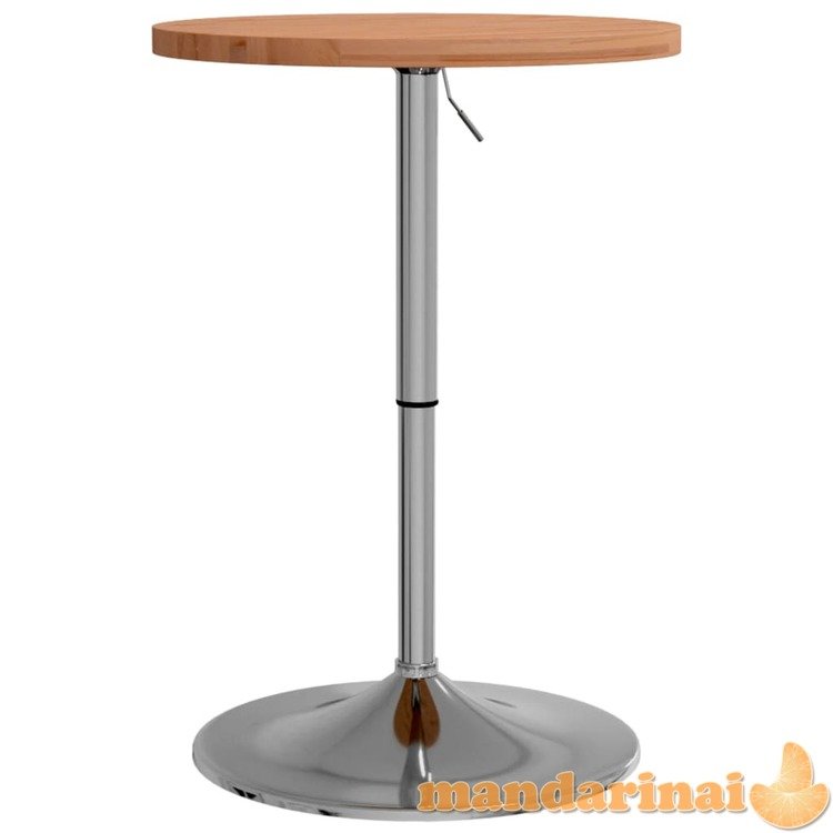 Baro stalas, 50x90,5cm, bukmedžio medienos masyvas