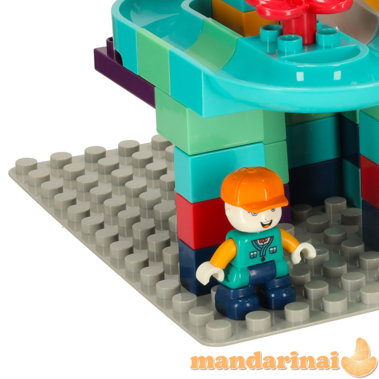 Kūrybinių blokų rutulinio tako dinozaurų parkas 147sz 2