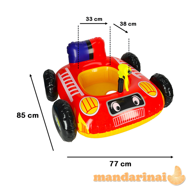 Ratinio plaukimo pontoninis vandens pistoletas 77x85cm 3