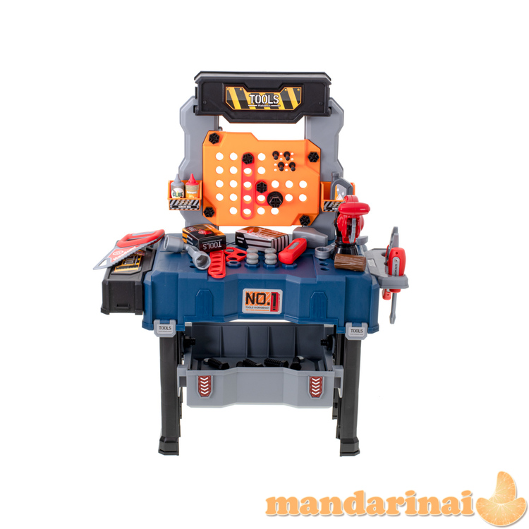 Seminaras pasidaryk pats komplektinis stalas + įrankiai 65el. 1