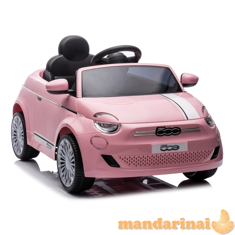 Fiat 500e Pink akumuliatoriumi varomas automobilis 2