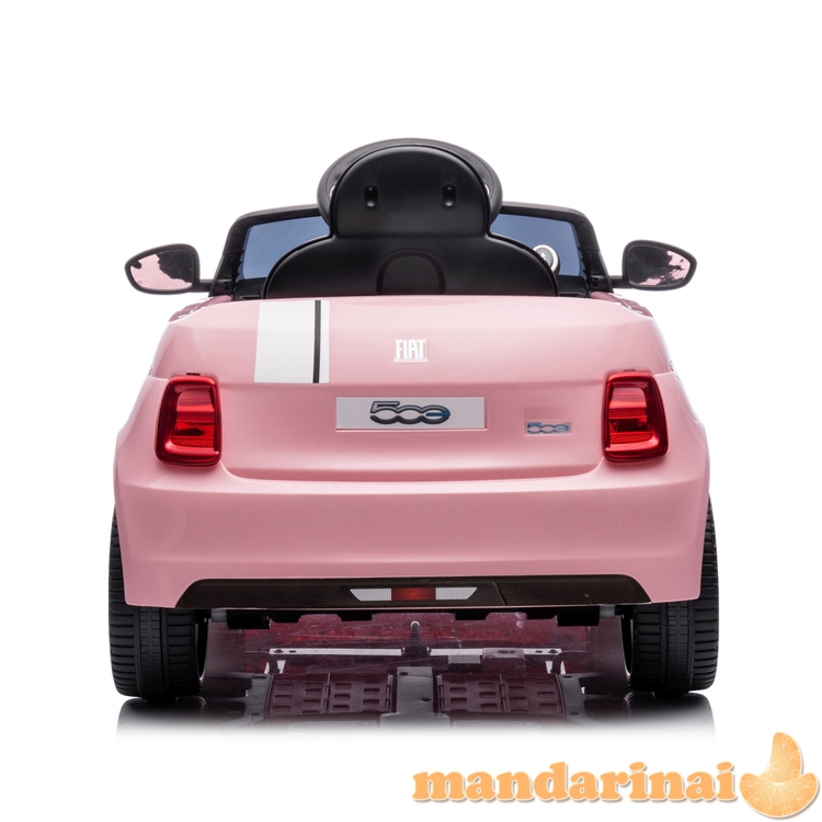 Fiat 500e Pink akumuliatoriumi varomas automobilis 4