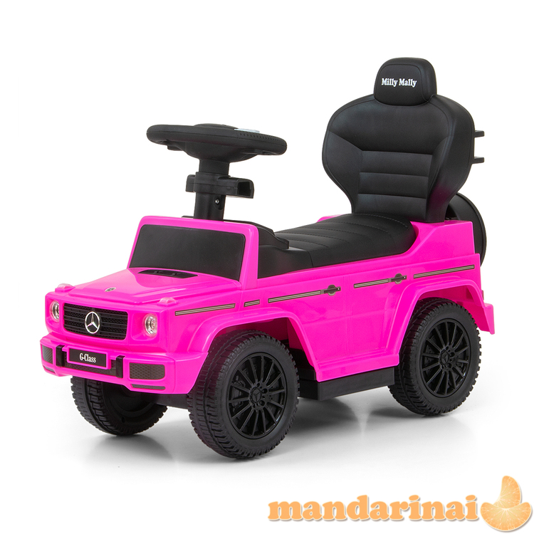 Transporto priemonė su rankena MERCEDES G350d Pink