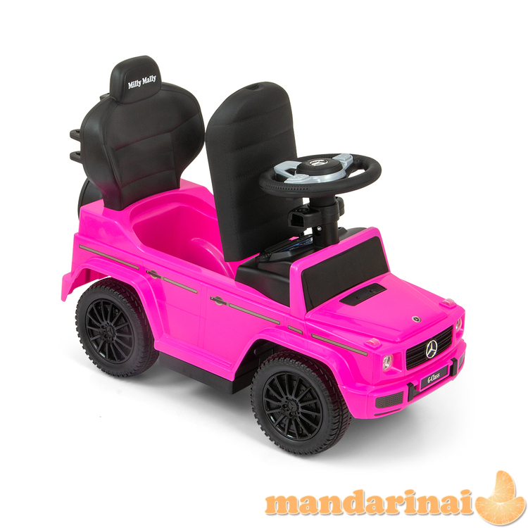 Transporto priemonė su rankena MERCEDES G350d Pink
