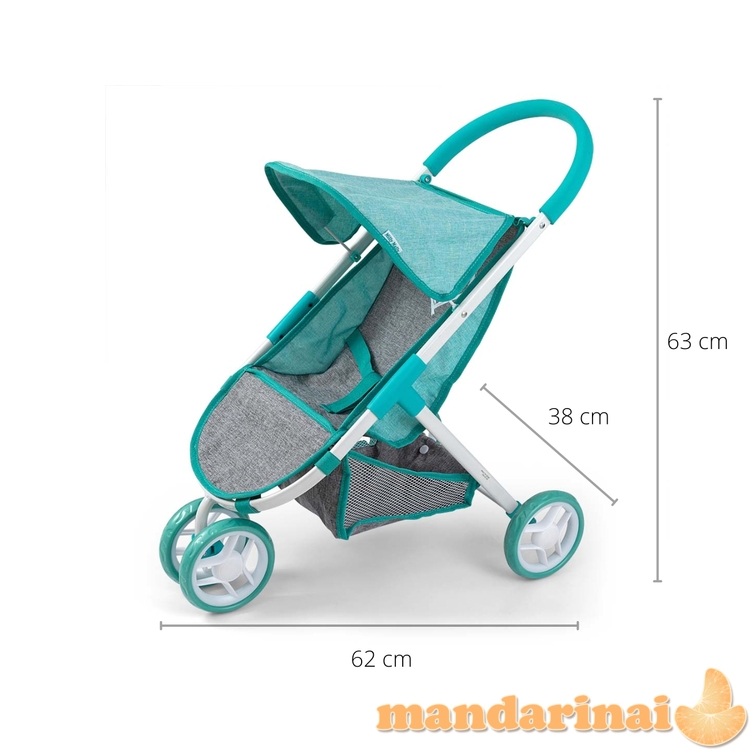 Milly Mally lėlių vežimėlis Susie Prestige Mint