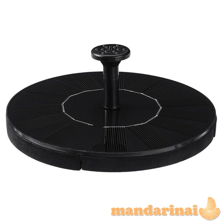 13cm. tvenkinio fontanas su saulės elementais