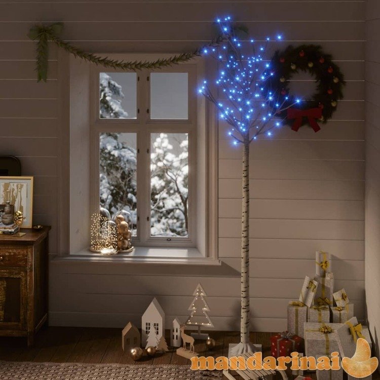 Kalėdinis medis, 2,2m, su 200 mėlynų led lempučių